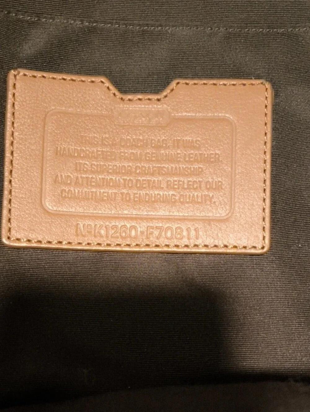 Unisex Tan Leather Sling Bag - Unbranded - Rare